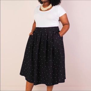 Kate Midington Polka Dot Skirt